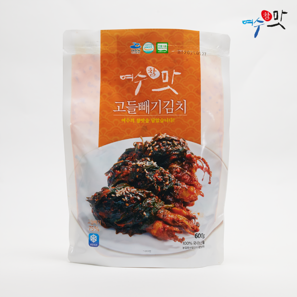 [여수참맛] 고들빼기 김치 600g / 맛있는 전라도 김치 고들빼기 김치 파는곳 주문